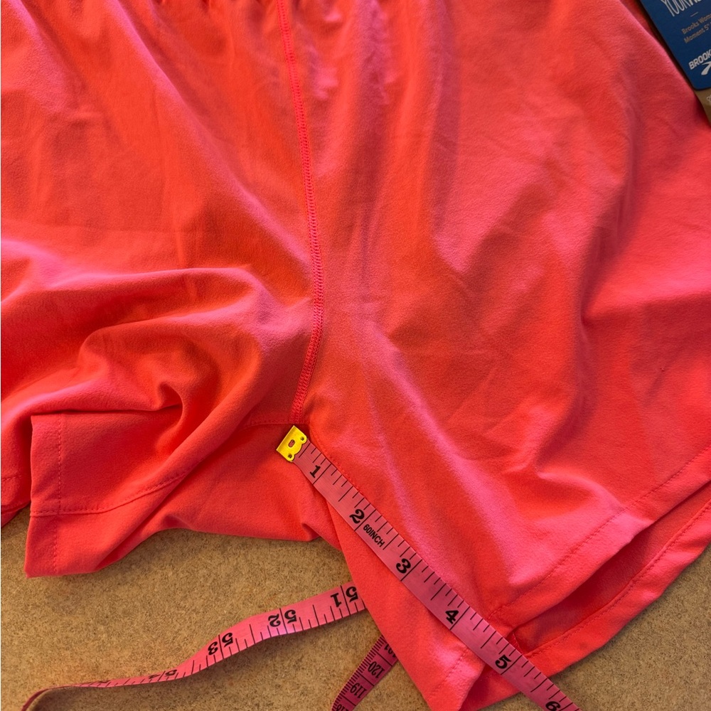 Brooks Coral Running Shorts - Picture 7 of 7